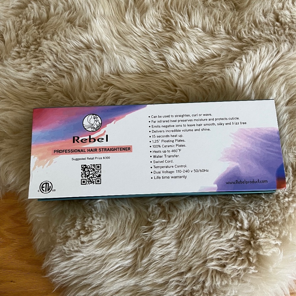 Rebel Hair straightener